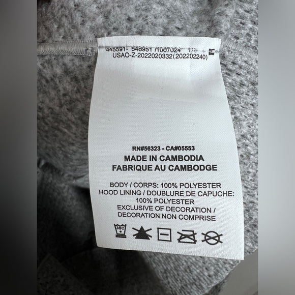 Nike Recycled Tech Pack Gray Hoodie Mens Sz XL - Picture 9 of 10